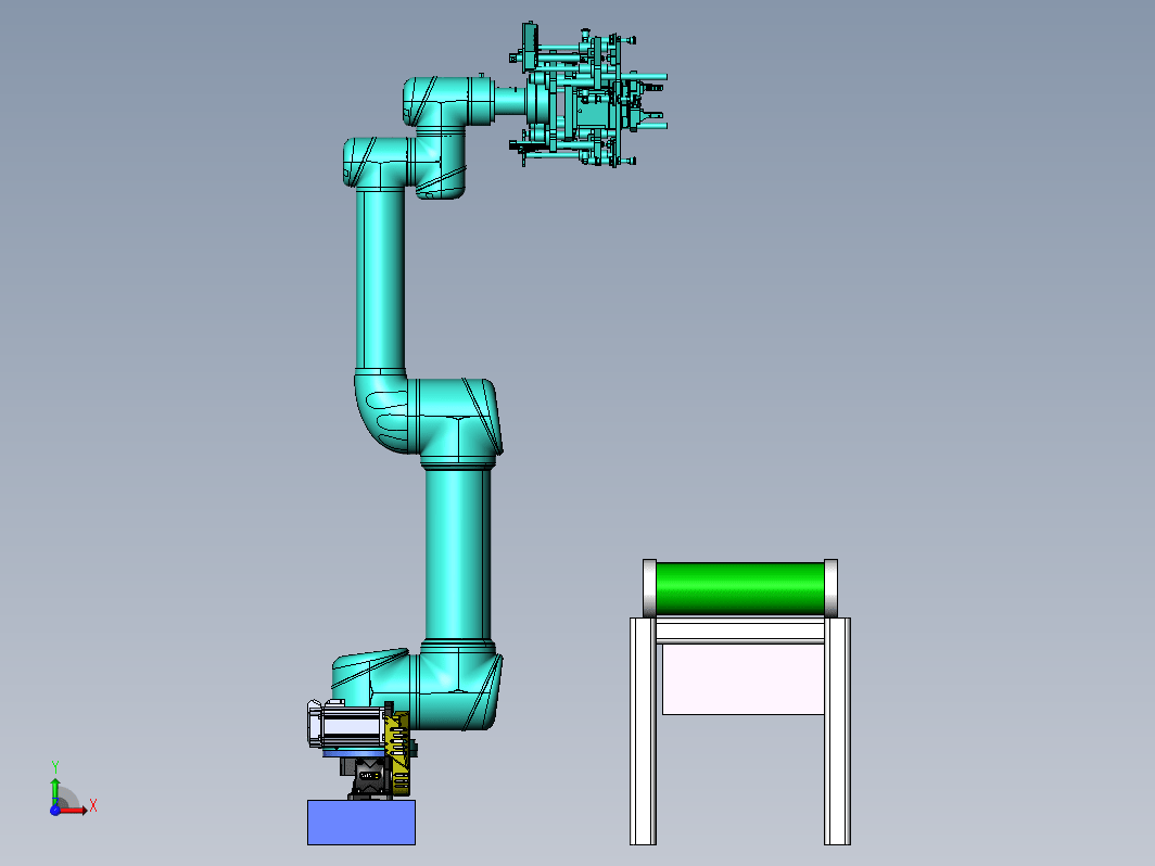 协作式搬运机械手作业单元