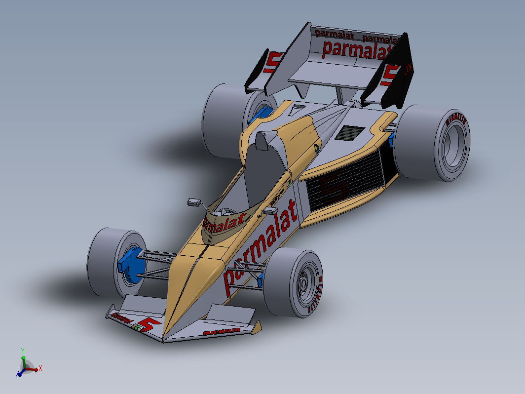 Brabham BT52B一级方程式赛车