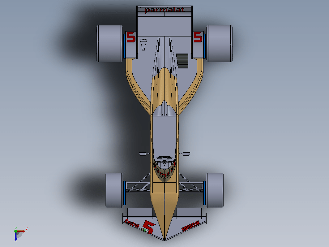 Brabham BT52B一级方程式赛车