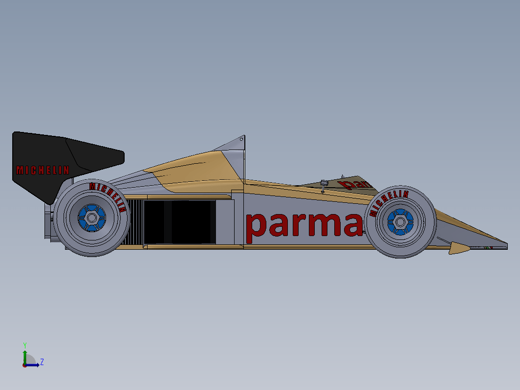 Brabham BT52B一级方程式赛车