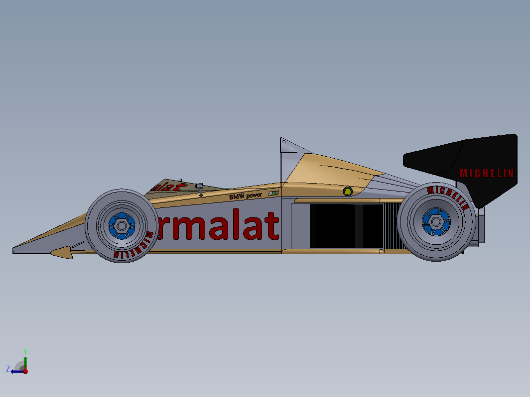 Brabham BT52B一级方程式赛车