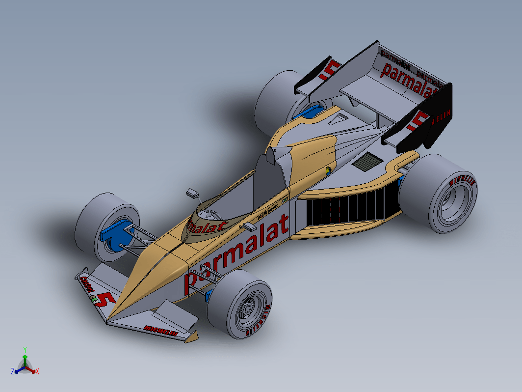 Brabham BT52B一级方程式赛车