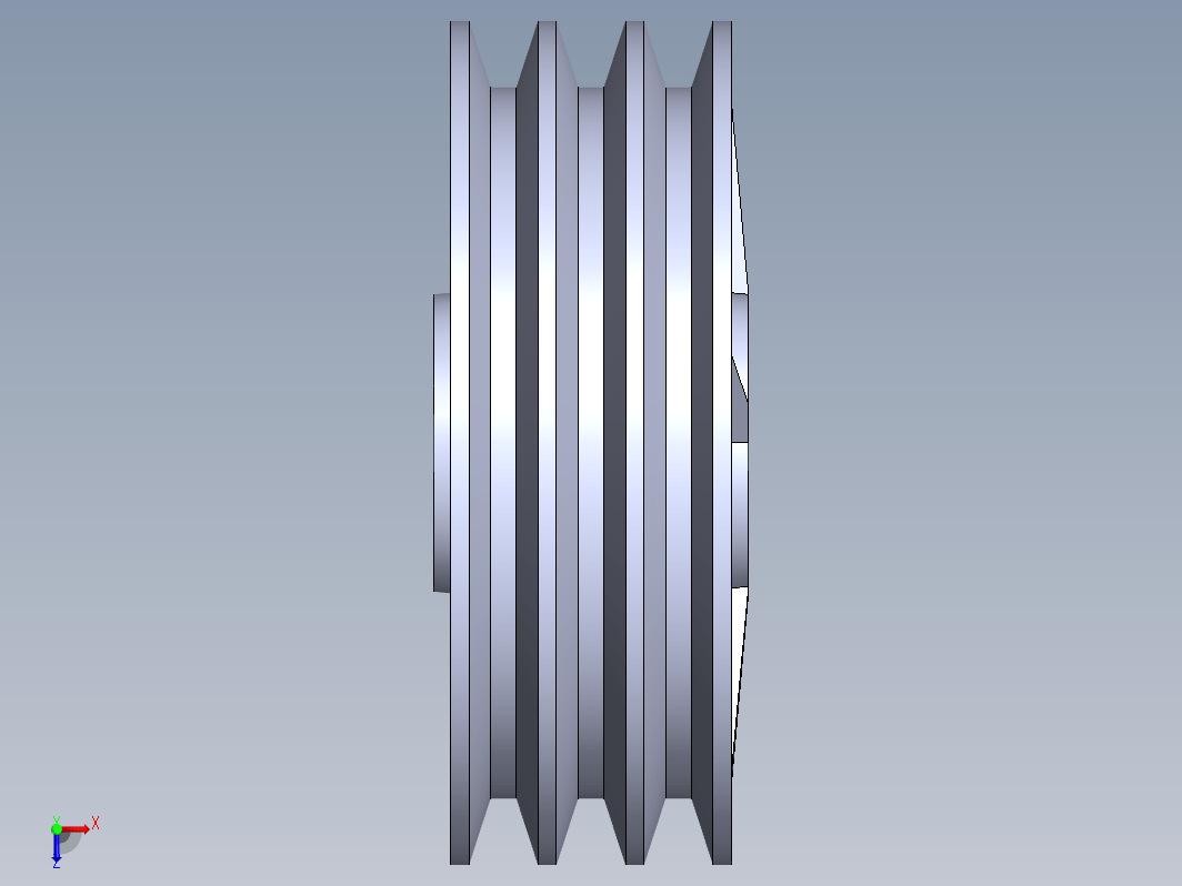 皮带轮 3D模型