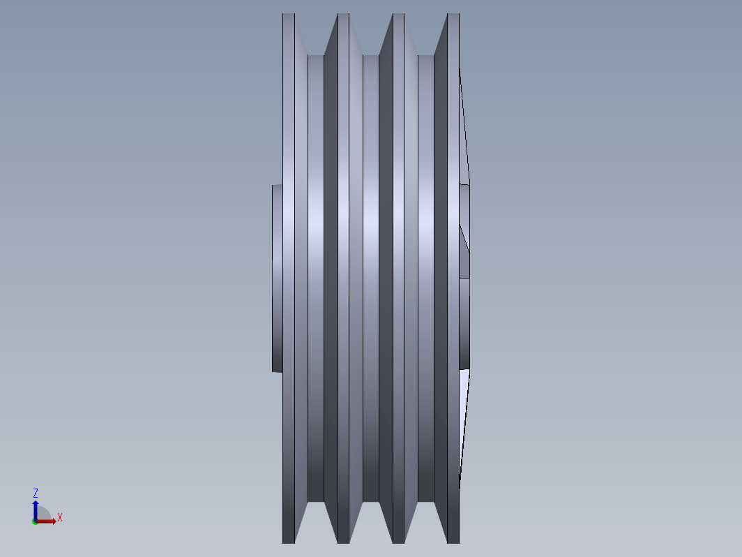 皮带轮 3D模型