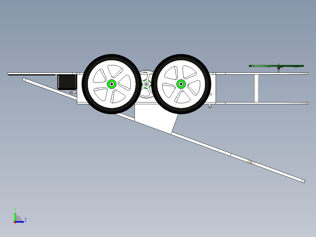 bogie四轮玩具小车