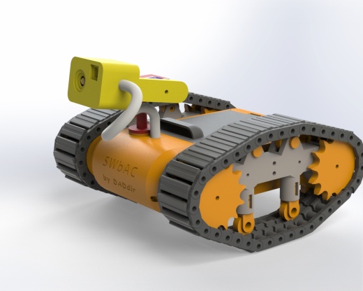 esp 32 tank履带坦克小玩具车缩略图