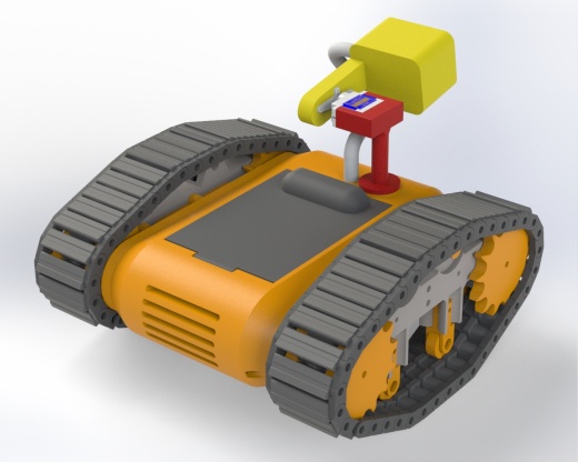 esp 32 tank履带坦克小玩具车缩略图