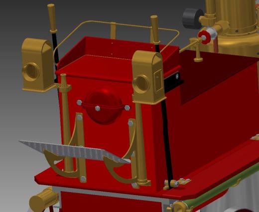 Shand Mason老式蒸汽火车头三维建模图纸 solidworks设计 附二维工程图缩略图