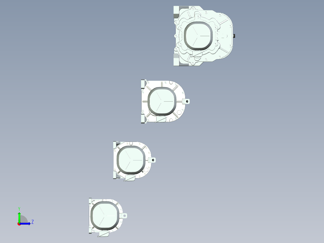 4款三菱电机减速机配刹车系列GM dbb -3.7 kw