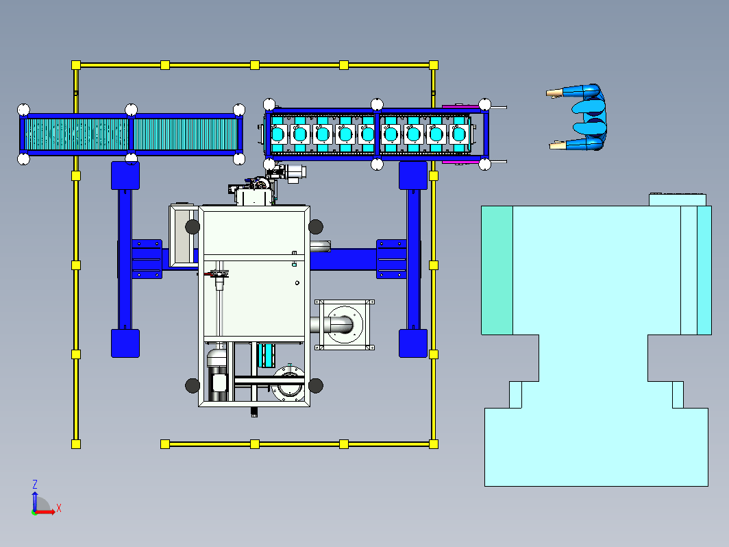 CNC XYZ龙门搬运设备