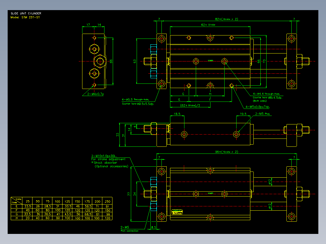 气缸 STM25