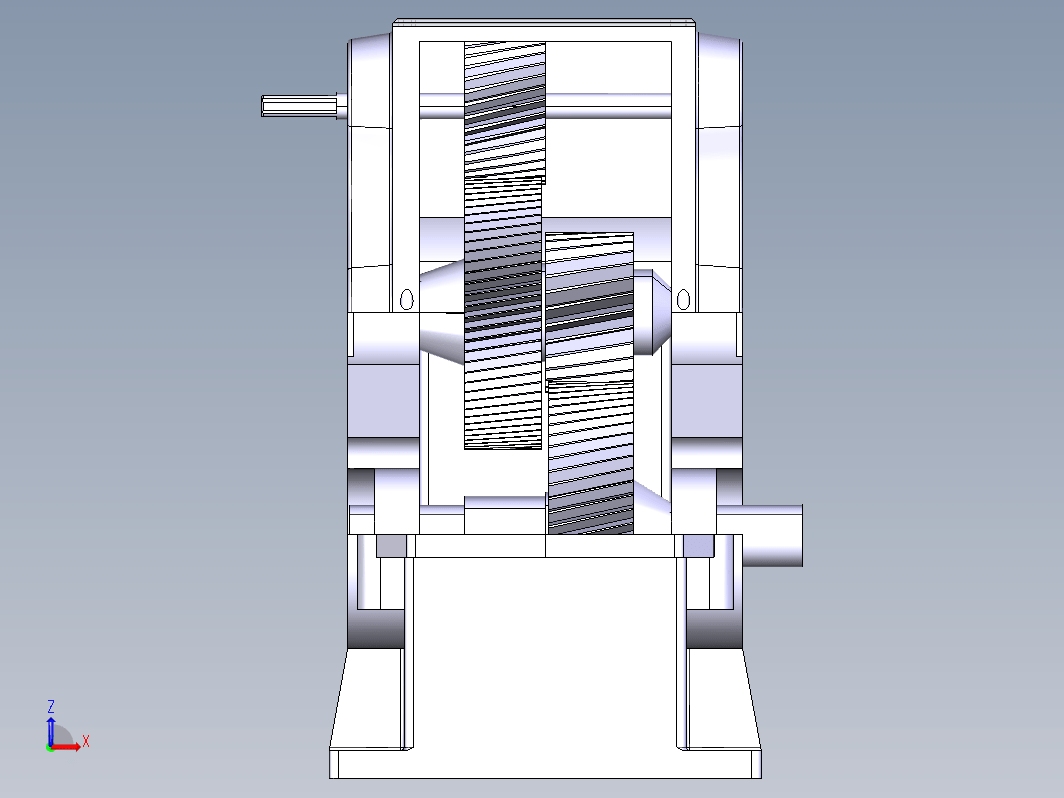 girbox二级斜齿轮箱