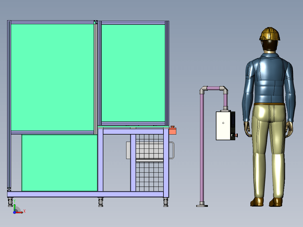 摇杆的机械手自动检测工作台