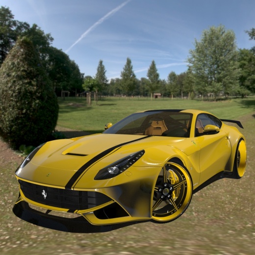 ferrari法拉利 f12 berlinetta跑车图纸