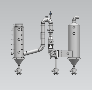 工业除尘设备三维设计