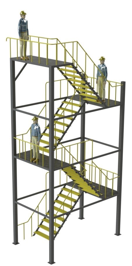 H9 stairs钢结构楼梯缩略图
