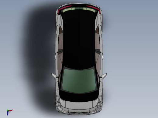 volkswagen ID3新型电动汽车外壳缩略图
