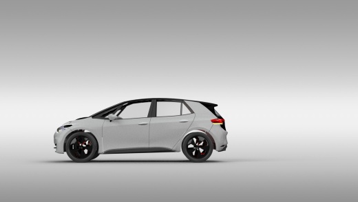 volkswagen ID3新型电动汽车外壳缩略图