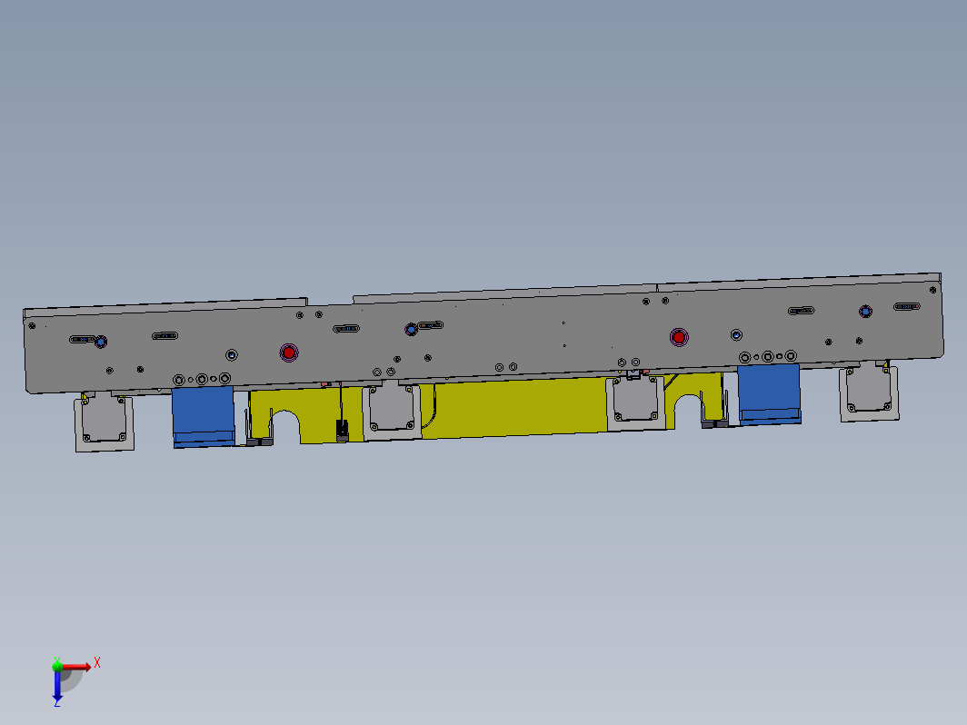 1.2米双带输送机构