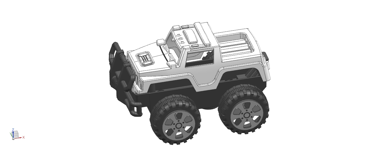 HUMMER JEEP TROLLY吉普车玩具