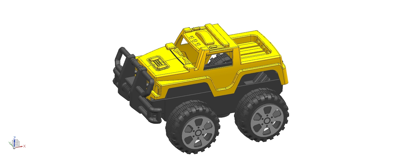 HUMMER JEEP TROLLY吉普车玩具