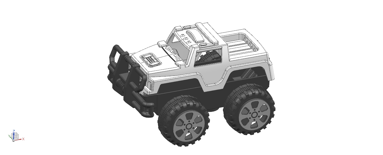 HUMMER JEEP TROLLY吉普车玩具