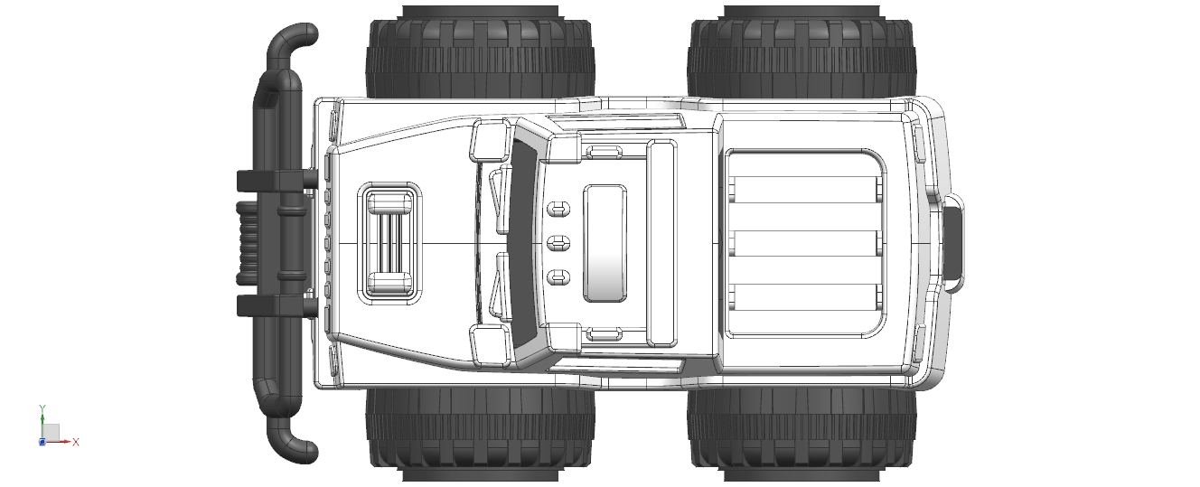 HUMMER JEEP TROLLY吉普车玩具