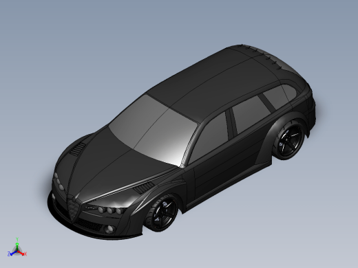 Alfa Romeo 159轿车简易外壳缩略图