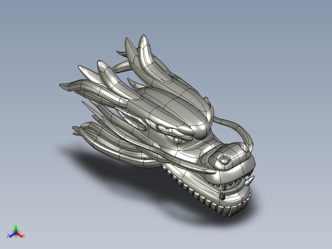 龙头3D模型