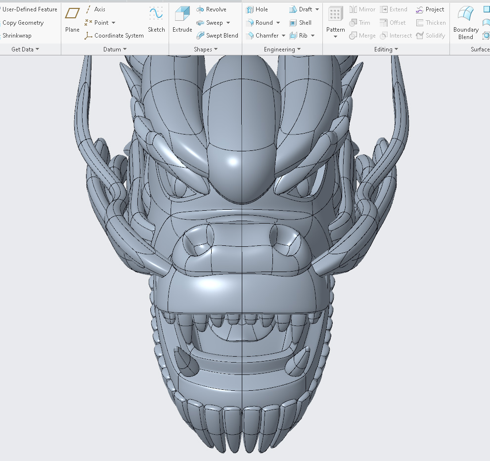 龙头3D模型