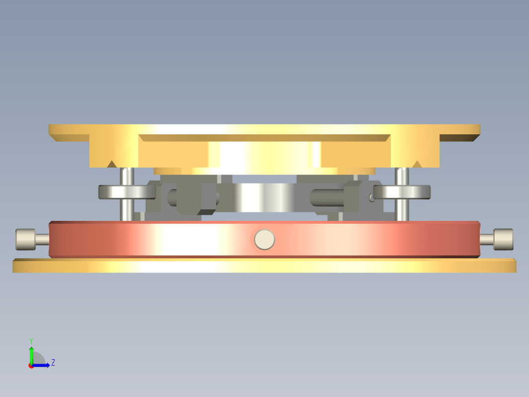 精密调心调平工作台CAD+说明