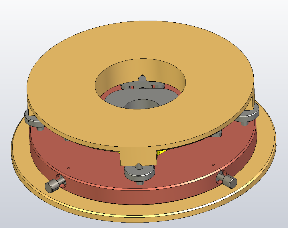 精密调心调平工作台CAD+说明