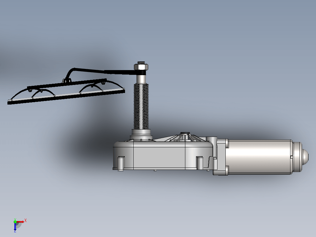 挡风玻璃雨刮器机构