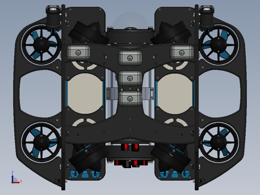 重型改装BlueROV2水下机器人