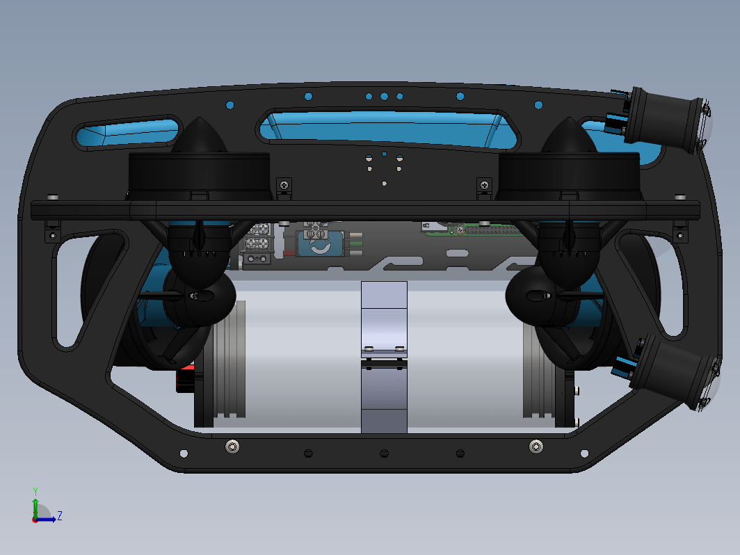 重型改装BlueROV2水下机器人