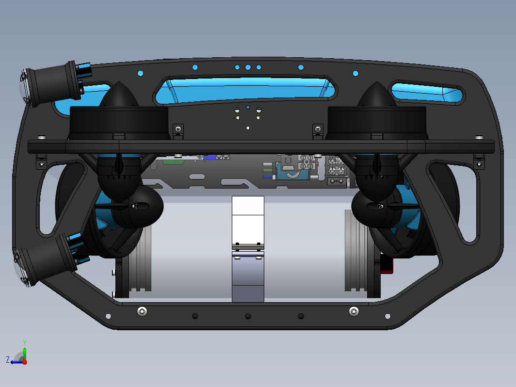 重型改装BlueROV2水下机器人