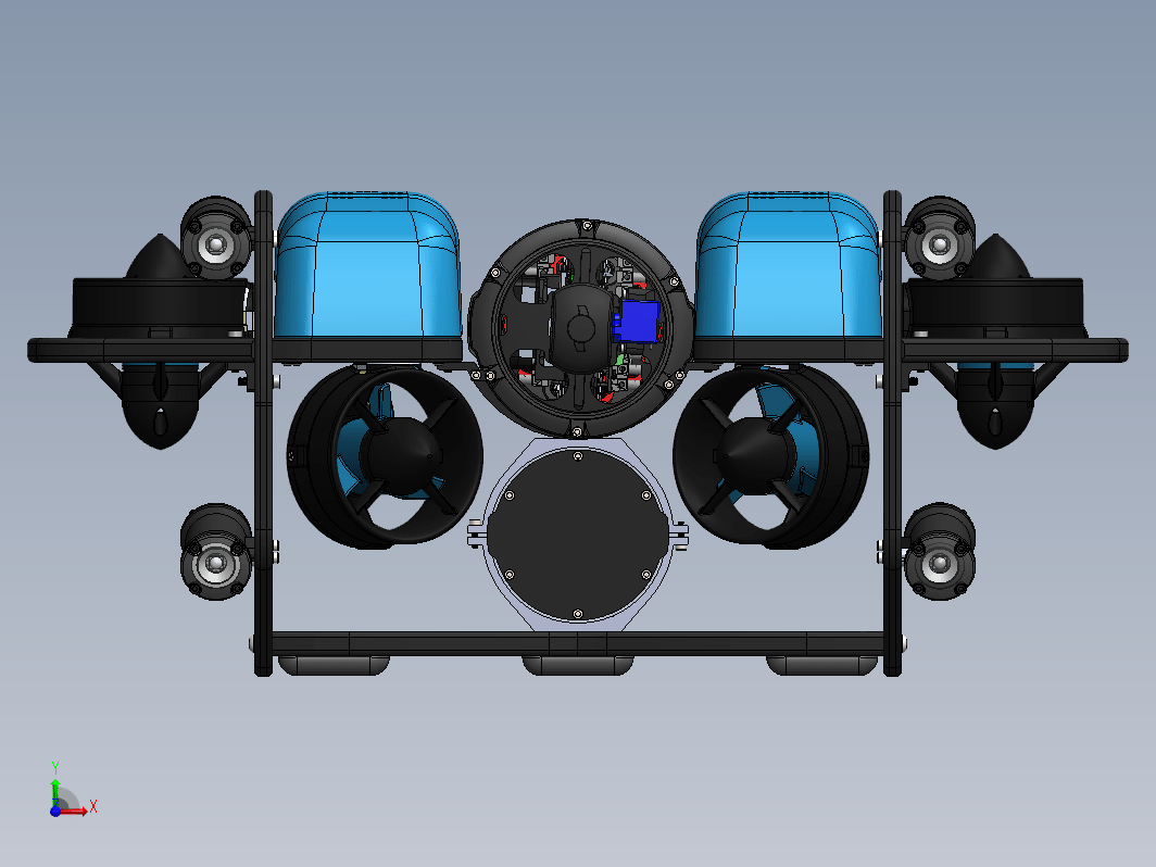 重型改装BlueROV2水下机器人