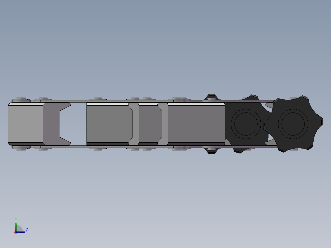 KF80-KF100-KF160 真空链式卡箍