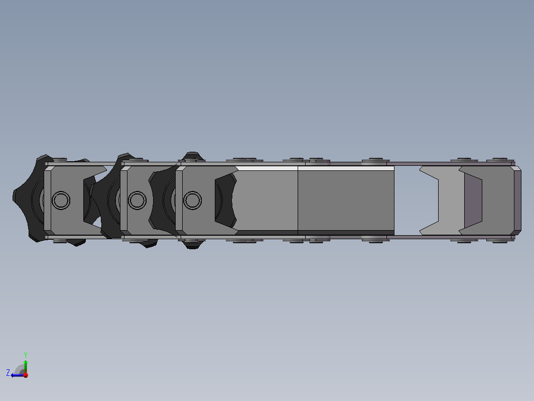 KF80-KF100-KF160 真空链式卡箍