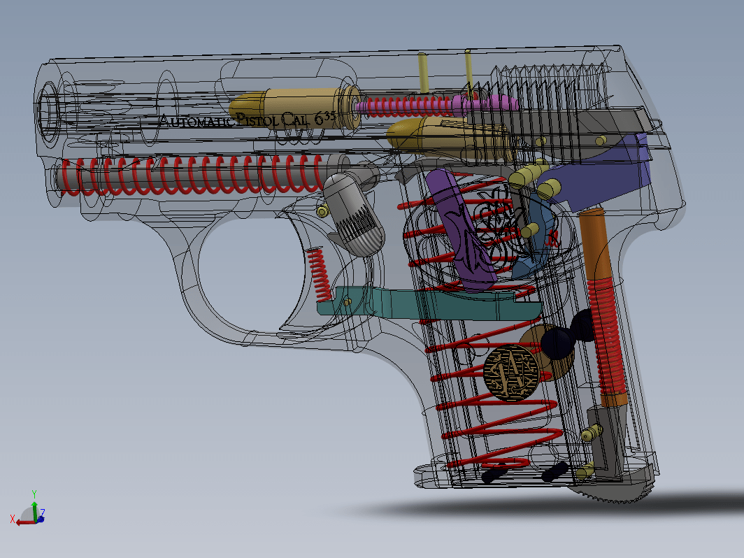 1151勃朗宁M1906袖珍手枪