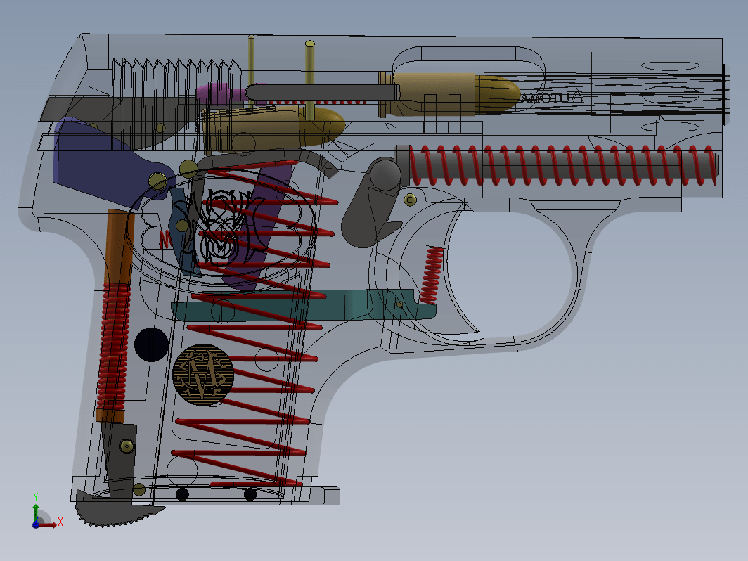 1151勃朗宁M1906袖珍手枪