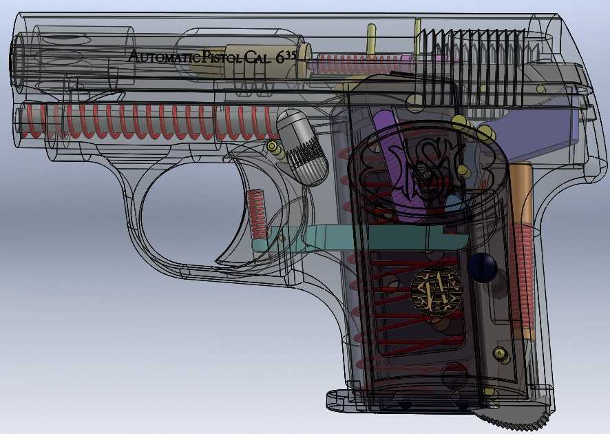 1151勃朗宁M1906袖珍手枪