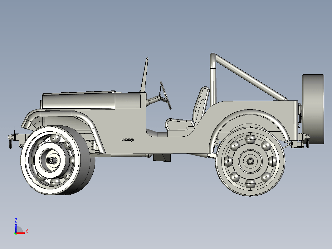 玩具吉普车