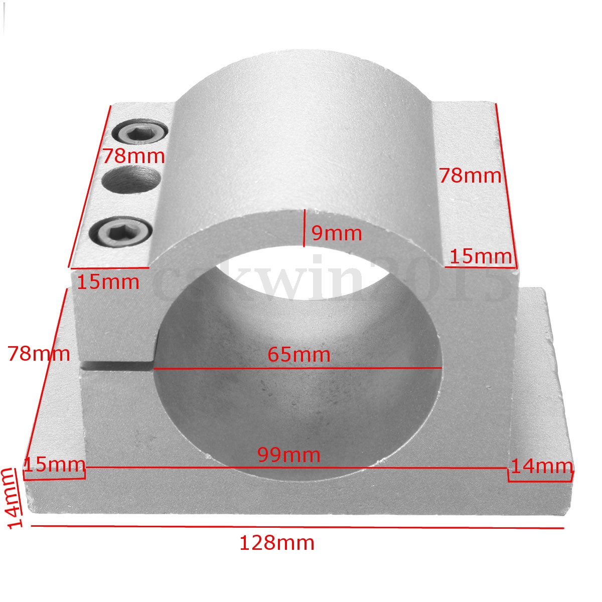 主轴电机安装支架夹具 CNC