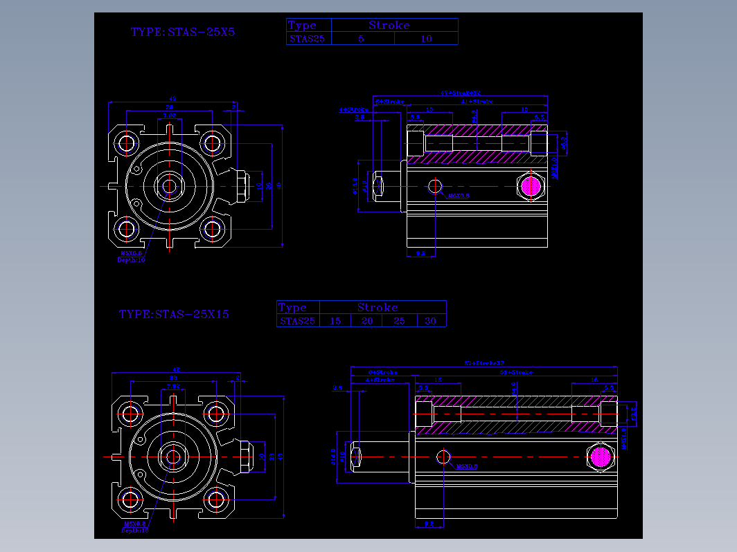 SDA气缸 83-STA-25-SN