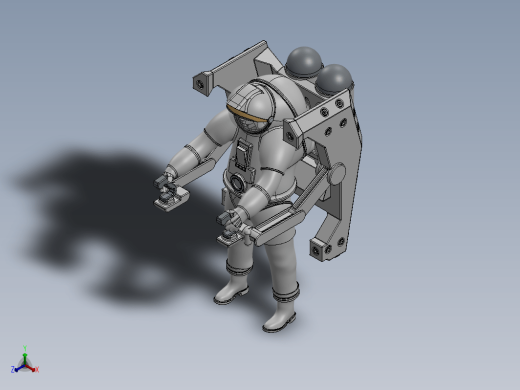 NASA Z2 EMU太空宇航服模型缩略图