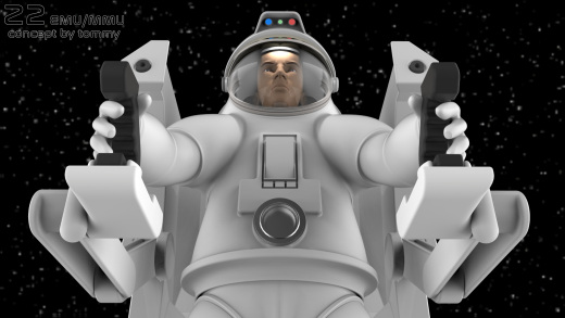 NASA Z2 EMU太空宇航服模型缩略图