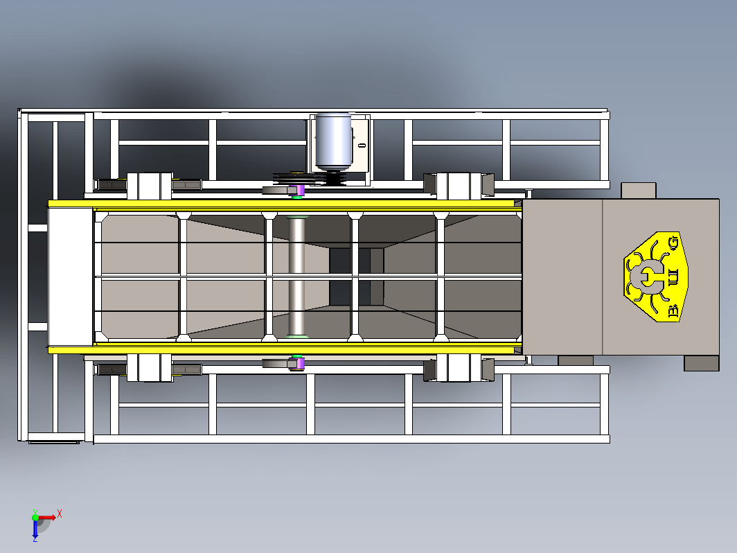 1200X4000X3振动筛系统