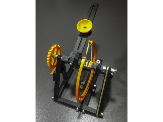 达芬奇Catapult投石器玩具模型缩略图