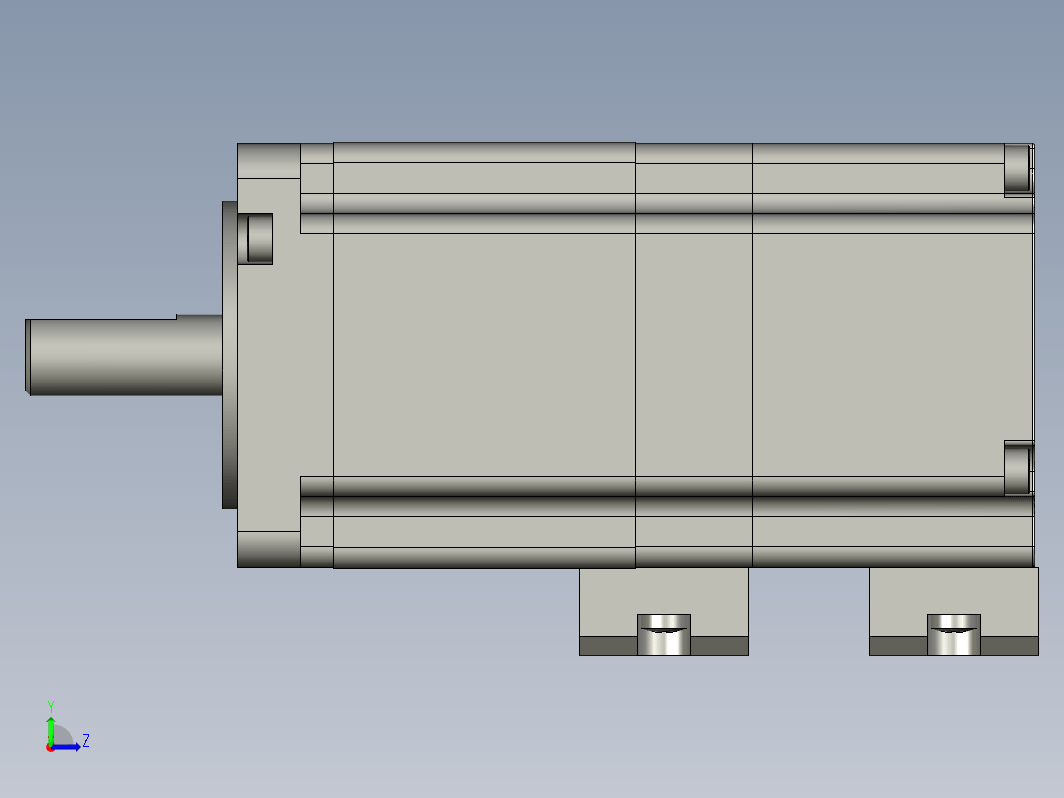 YK242EC51E1  42mm两相闭环步进电机（3D）